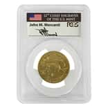 2014 W 1/2 oz $10 First Spouse - Florence Harding Gold Coin PCGS MS 70 FS (John Mercanti Sign Label)