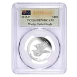 2015 1 oz Proof Platinum Australian Wedge-Tailed Eagle Perth Mint PCGS PF 70 DCAM (John M. Mercanti)