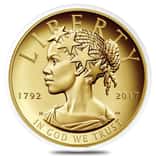 2017-W 1 oz $100 American Liberty High Relief Proof Gold Coin (in Cap)