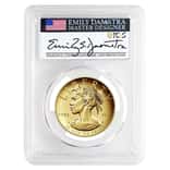 2017-W 1 oz $100 American Liberty High Relief Proof Gold Coin PCGS PF 70 (Damstra)
