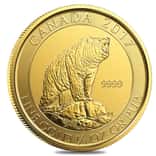 2017 1/3 oz $15 Canadian Grizzly Bear Gold Coin .9999 Fine BU (Sealed)