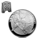 2017 1 oz South Korea Silver ZI:SIN Gallus Proof Medal (w/Box & COA)