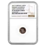 2017 Great Britain Proof Gold 1/4 Sovereign NGC PF 70 UCAM Pistrucci 200th Ann