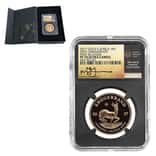2017 South Africa 1 oz Proof Gold Krugerrand 50th Ann. NGC PF 70 UCAM FR w/Box & COA (Tumi Tsehlo)