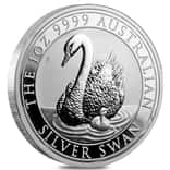 2018 1 oz Silver Australian Swan Perth Mint .9999 Fine BU