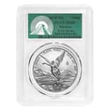 2018 1 oz Mexican Silver Libertad Coin PCGS MS 69 FS (Green)