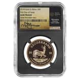 2018 South Africa 1 oz Proof Gold Krugerrand NGC Gem PF FDOI Tumi Tsehlo