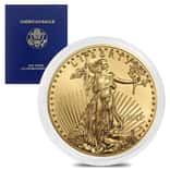 2019-W 1 oz $50 Burnished Gold American Eagle (w/Box & COA)