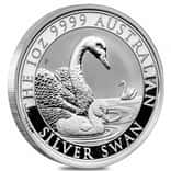 2019 1 oz Silver Australian Swan Perth Mint .9999 Fine BU