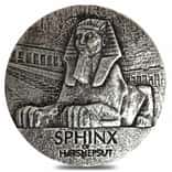 2019 5 oz Republic of Chad 3000 Francs Silver Sphinx of Hatshepsut - Egyptian Relic Series
