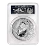 2019 P 5 oz Apollo 11 50th Ann. Proof Silver Dollar PCGS PF 70 FS (Cleveland Sign)