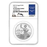 2019 W 1 oz Proof Platinum American Eagle - Liberty NGC PF 70 UCAM (Edmund C. Moy Sign)