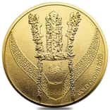 2020 South Korea 1 oz Gold Crown Medal BU