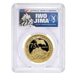 2020 Tuvalu 1 oz Battle of Iwo Jima Proof Gold Coin PCGS PF 70 DCAM FDOI