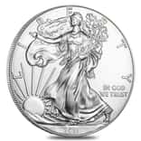 2021 1 oz Silver American Eagle $1 Coin BU