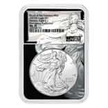 2021 (S) 1 oz Silver American Eagle $1 Coin NGC MS 70 (Liberty Holder) Emergency Production