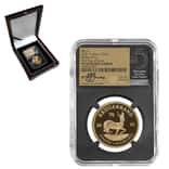 2021 South Africa 1 oz Proof Gold Krugerrand Big 5 Buffalo Privy NGC PF 69 FD Tumi Tsehlo (w/Box)