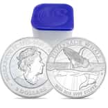 Tube of 12 - 2023 2 oz Australian Humpback Whale Silver Coin .9999 Fine BU