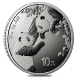 2023 30 gram Chinese Silver Panda 10 Yuan .999 Fine BU