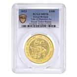 2023 Great Britain 1 oz Tudor Beasts Yale of Beaufort Gold Coin PCGS MS 70