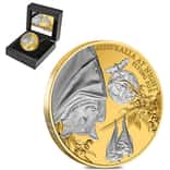 2023 Niue 1 oz Australia at Night Flying Fox Proof Gold Coin (w/Box & COA)