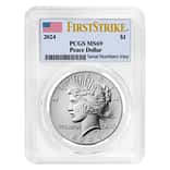 2024 Peace Silver Dollar PCGS MS 69 FS