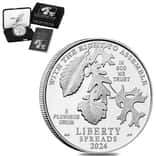 2024-W 1 oz Proof Platinum American Eagle Right to Assemble (w/Box & COA)