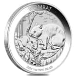 2024 1 oz Silver Australian Wombat Perth Mint .9999 Fine BU