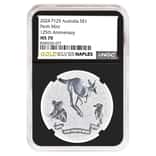 2024 Australia 1 oz The Perth Mint's 125th Ann. Silver Coin NGC MS 70
