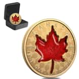 2024 Canada 2 oz Proud Maple Enamel Gold Coin