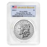 2024-S Morgan Silver Dollar Reverse Proof PCGS PF 70 AR