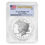 2024-S Peace Silver Dollar Proof Coin PCGS PF 69 FS