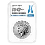 2024-S Peace Silver Dollar Reverse Proof NGC PF 70 AR