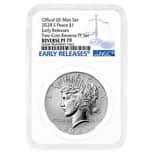 2024-S Peace Silver Dollar Reverse Proof NGC PF 70 ER