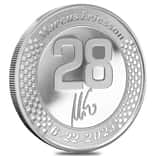 2025 1 oz Andretti IndyCar Marcus Ericsson Silver Round .999 Fine