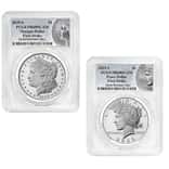 2025-S Morgan and Peace Silver Dollar Proof 2-Coin Set PCGS PF 69 FS (Morgan/Peace)