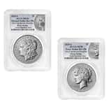 2025-S Morgan and Peace Silver Dollar Reverse Proof 2-Coin Set PCGS PF 70 FS (Morgan/Peace)