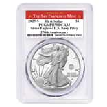 2025-S Navy Privy 1 oz Proof Silver American Eagle PCGS PF 70 FS SF Label