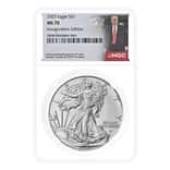 2025 1 oz Silver American Eagle NGC MS 70 (Trump Inauguration Edition)