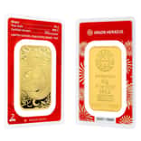 2025 50 Gram Argor Heraeus Lunar Snake Gold Bar .9999 Fine (in Assay)