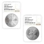 2025 Eagle Privy 1 oz Silver American Eagle NGC MS 69 Mint Error