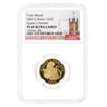 2025 Great Britain 1/4 oz Proof Tudor Beasts Queen's Panther Gold Coin NGC PF 69 UCAM