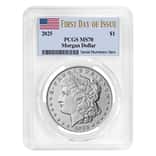 2025 Morgan Silver Dollar PCGS MS 70 FDOI