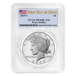 2025-S Peace Silver Dollar Proof Coin PCGS PF 70 FDOI