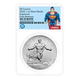 2025 US Mint 1 oz DC Comics Superman Silver Medal NGC MS 70 ER (Superman)