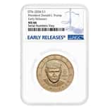 2026 (P) President Donald J. Trump $1 Coin NGC MS 66 ER
