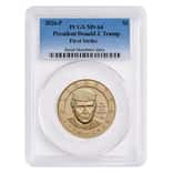 2026 (P) President Donald J. Trump $1 Coin PCGS MS 64 FS (Blue)