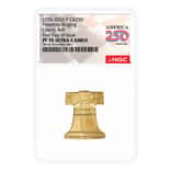 2026-P 1 oz Freedom Ringing Liberty Bell Proof Gold Coin NGC PF 70 FDOI (250th Ann.)