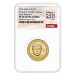 2026-W 1 oz President Donald J. Trump Proof Gold Coin NGC PF 70 ER Semiquincentennial