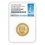 2026-W 1 oz President Donald J. Trump Proof Gold Coin NGC PF 70 FDOI